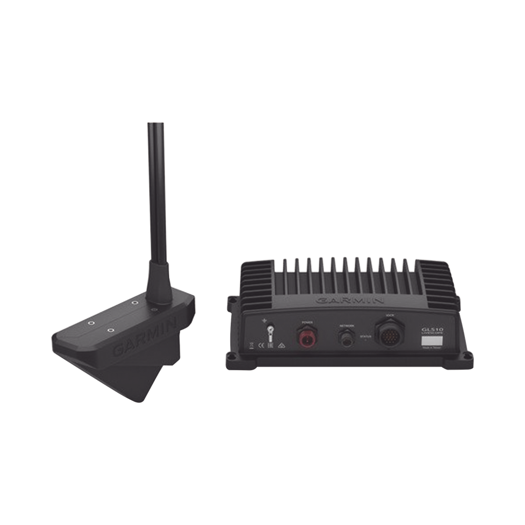 [10-01864-00] Sonda Garmin GLS 10 / Transductor LVS32 / Frecuencia 530-1100 kHz / Potencia 500 W / Profundidad Máxima 61 m / Resistencia al Agua IPX7 / Rango de Temperatura -15°C a 70°C / Conexión Garmin Marine Network