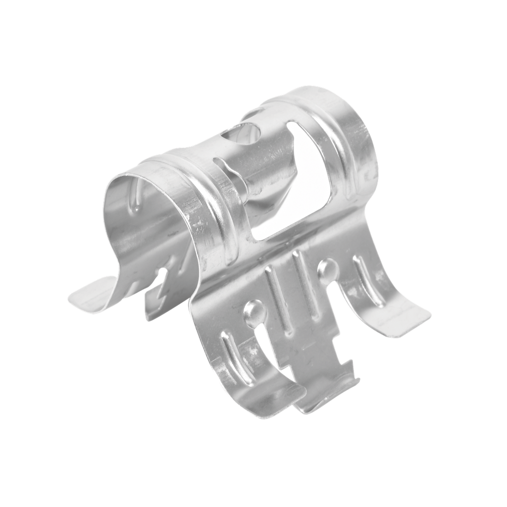 Sujetador de presión para cable coaxial de 1/2. Paquete de 10 piezas