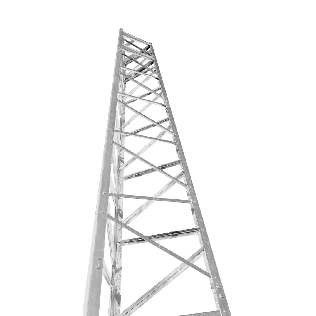 Torre Autosoportada de 72ft (21.9m) Titan T500 Galvanizada (incluye anclaje)