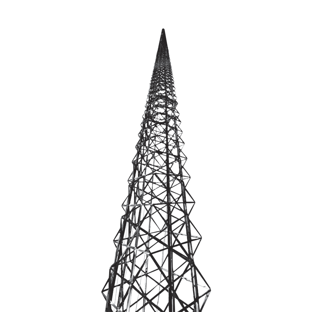 [ISOT-60-AS] Torre de Fibra de Carbono 18.3 metros (60 pies) Autosoportada- ULTRA LIGERA.