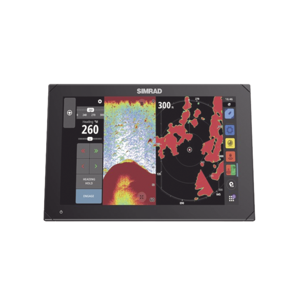 Pantalla de Navegación NSX de 12 pulgadas / SolarMAX IPS HD / Integración Total con Mercury / Compatibilidad con Radar HALO / Uso Compartido de Datos de Sonda / Conectividad Ethernet y USB / Red NMEA 2000