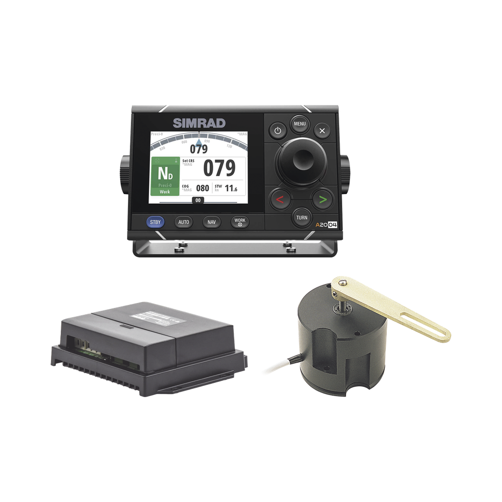 Sistema de autopiloto automático A2004, con AC70 y RF45X incluido.