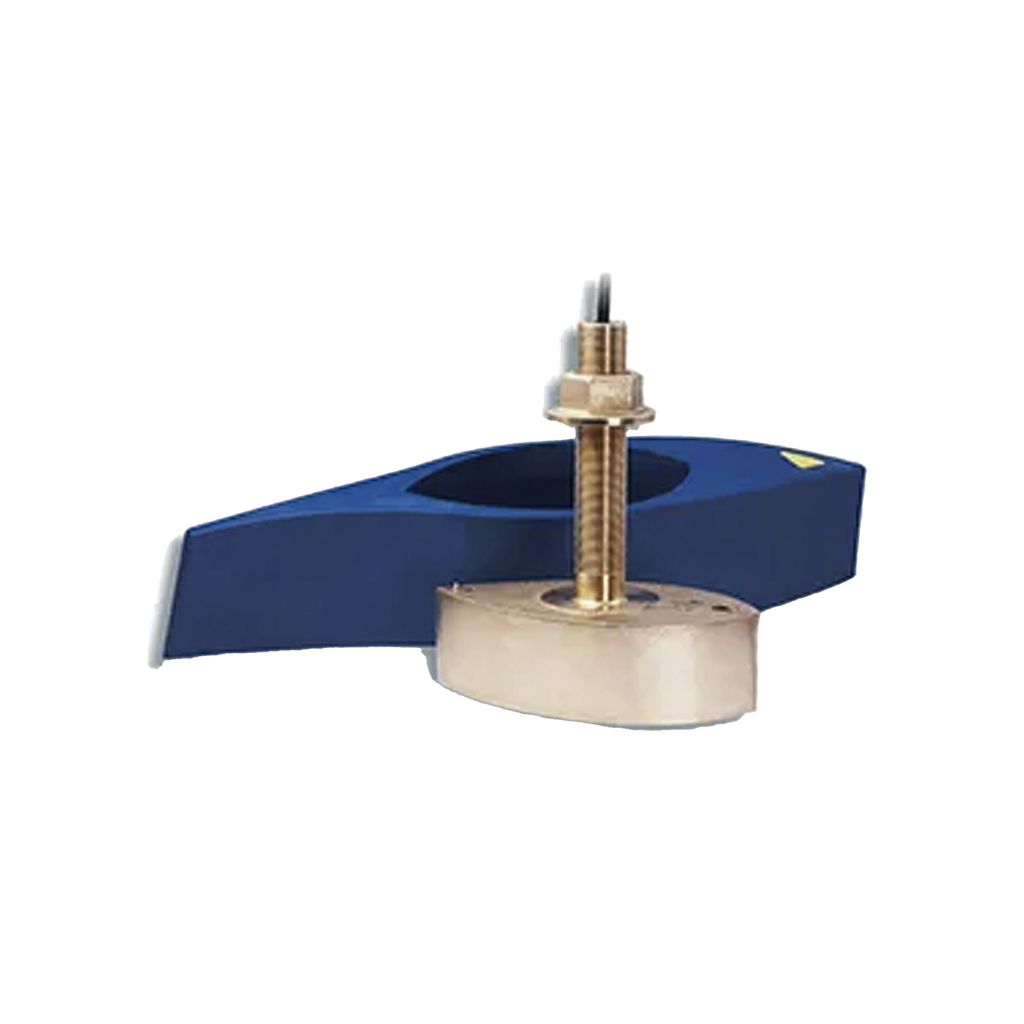 [10-10640-20] Transductor B260 de montaje a través del casco de bronce con sensores de profundidad, velocidad y temperatura