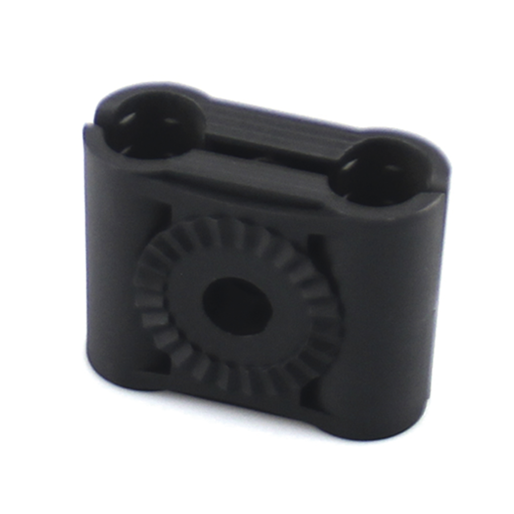 Paquete de 10 Sujetadores Plasticos Para Cable Coaxial de 3/8