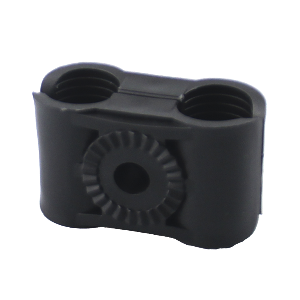 Paquete de 10 Sujetadores Plasticos Para Cable Coaxial de 1/2