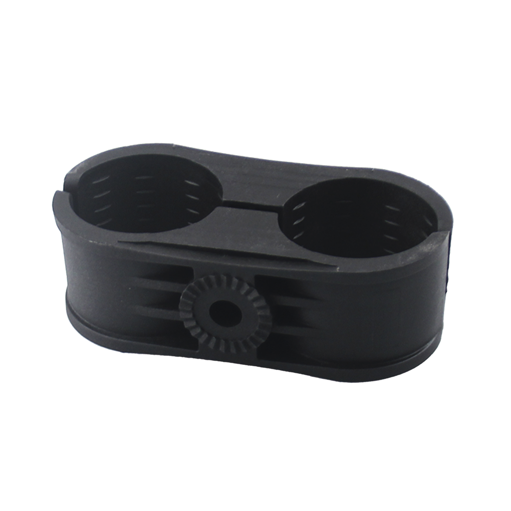 Paquete de 10 Sujetadores Plasticos Para Cable Coaxial de  2-1/4