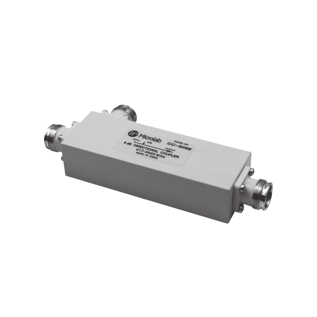 [CC-605E] Acoplador direccional 5dB 617-5925MHz 300W-161dBc 4.3-10 IP67