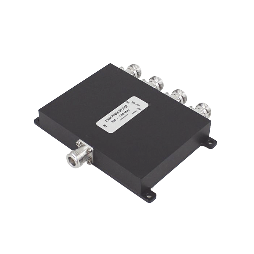 DIVISOR WILKINSON DE 4 VIAS 694-2700MHz 50W -154dBc 4.3-10