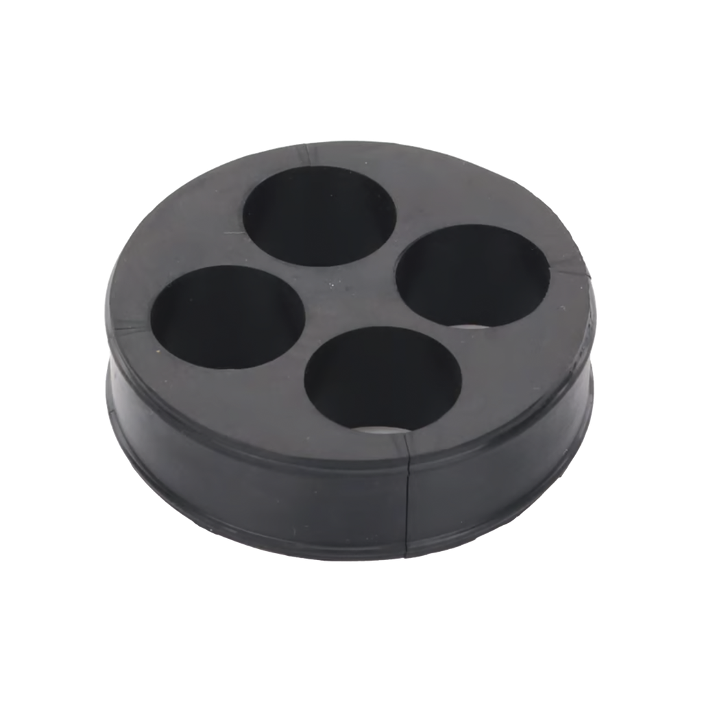 [CI-4-78] Inserto de Caucho de 4 Con Cuatro Orificios para Cable de 7/8 in