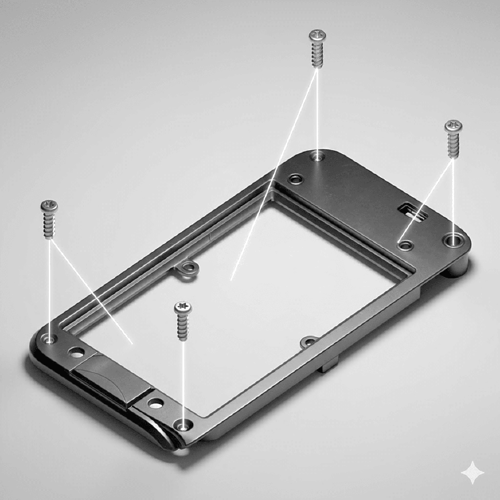 TAPA TRASERA D/PLASTICO P/PKT23