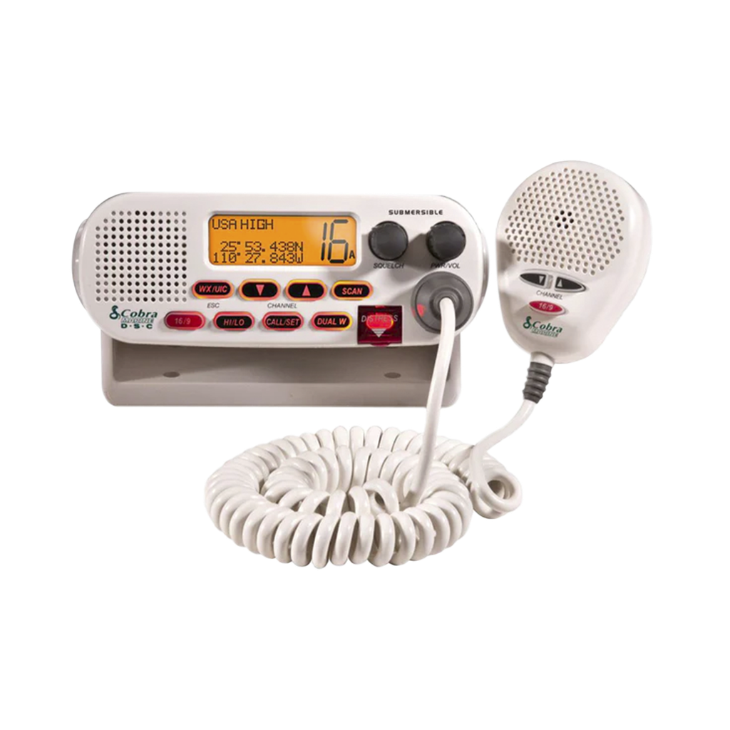[MRF45D] Radio móvil marino VHF clase D con canales Internacionales, de Canadá y Estados Unidos