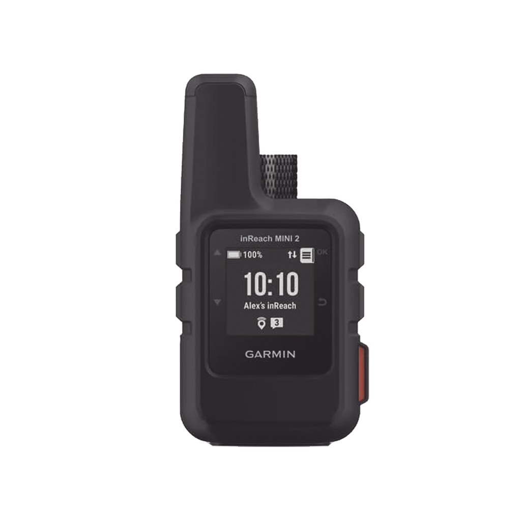 [10-02602-01] GPS portátil inReach® Mini 2 / Pantalla Monocroma Transflectiva 23 x 23 mm / Resolución 176 x 176 píxeles / Batería Recargable de Iones de Litio / Autonomía Hasta 14 Días / Resistencia al Agua IPX7 / Conectivi