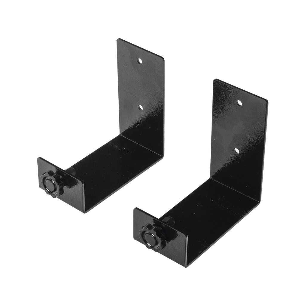 [PST-MEN-V1] KIT Ménsula para Sostener Backup de 100 mm de Ancho. Montable en Muro o Pared.