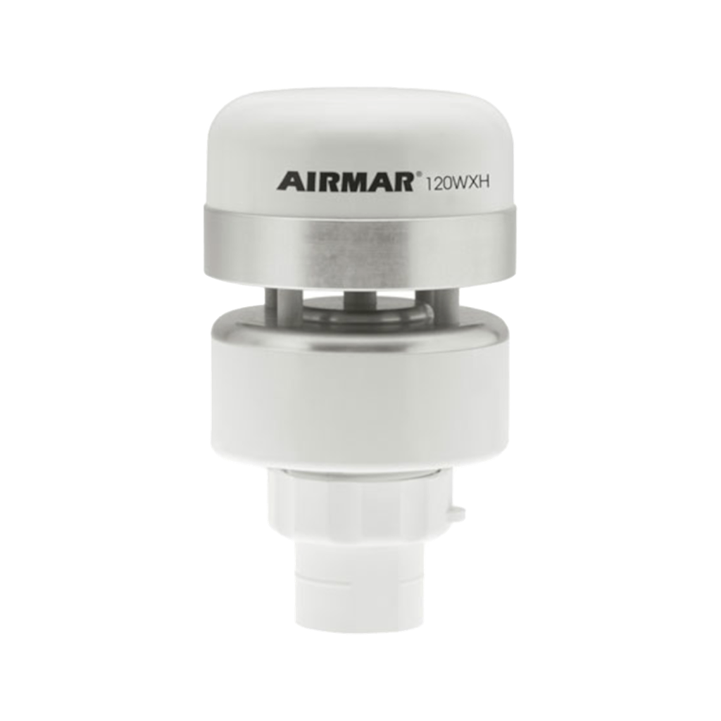 120WXH Estación meteorológica de medición ultrasónica de viento aparente y dirección, integra calefactor controlado termostáticamente.