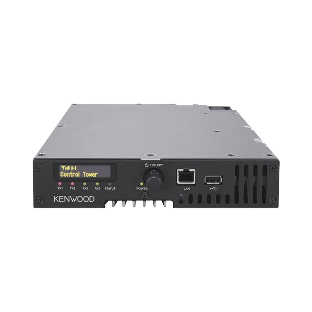 Repetidor UHF 400-470 MHz, Digital NXDN*-DMR*-Analógico, 40 Watts, puerto LAN, MIL-STD-810, SNMP, Inc. accesorios de inst.
