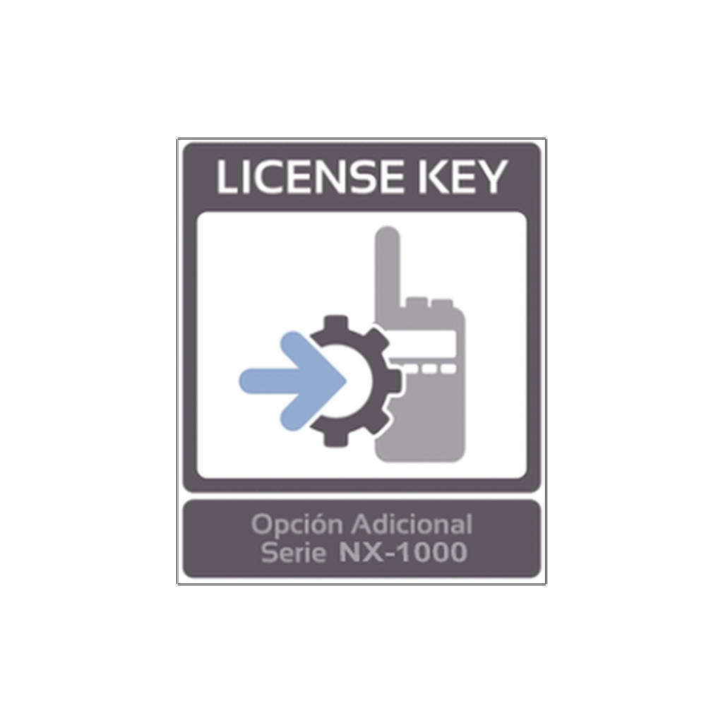 [KWD-NX10-NCK] Licencia para agregar NXDN Convencional en repetidores NXR-1700 NXR-1800