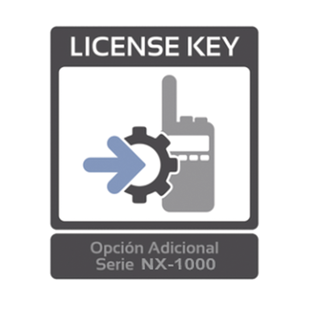 Licencia para telefonía SIP compatible con NXDN o DMR para NXR-1700 NXR-1800