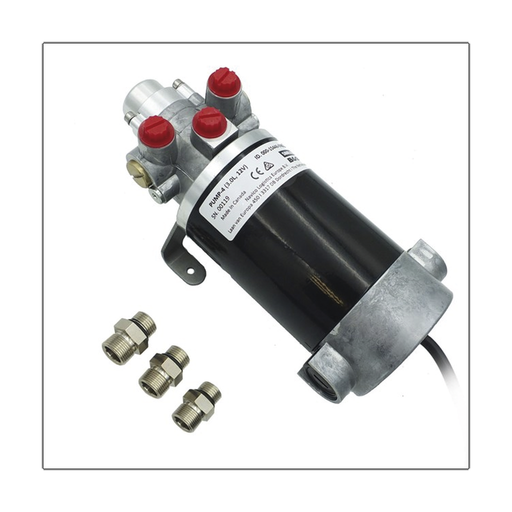 [000-15446-002] Bomba Hidráulica de Engranajes PUMP-4 / 12 V CC / Reversible / Caudal 3.0 L/min / Desplazamiento Cilindro 290-960 cc / Conexiones ORB / Compatible con SteadySteer / Requiere Sistema NAC-3 o AC42
