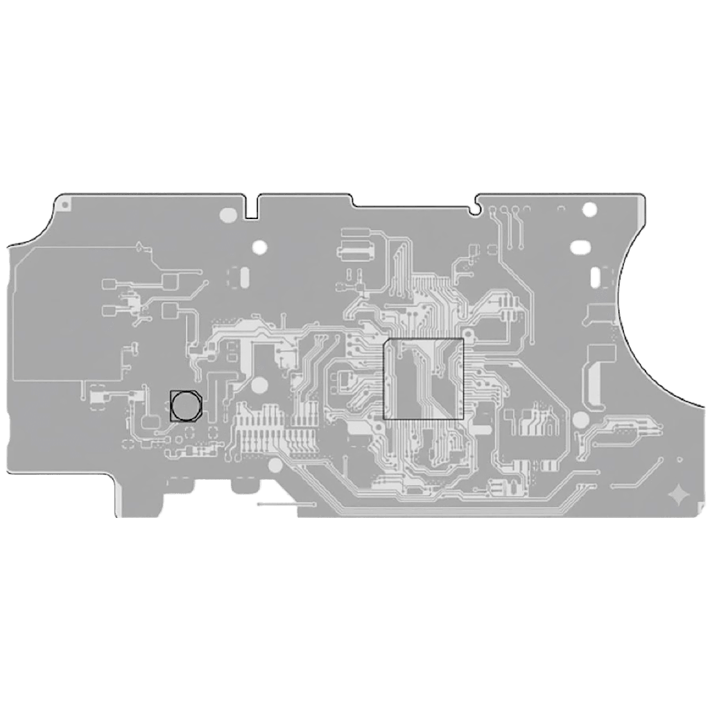 [9841-7220] Logic Unit para Radio Marina IC-M220 / Interfaz de Control / Compatible con IC-M220 / Diseño Compacto / Conexión Directa al Radio