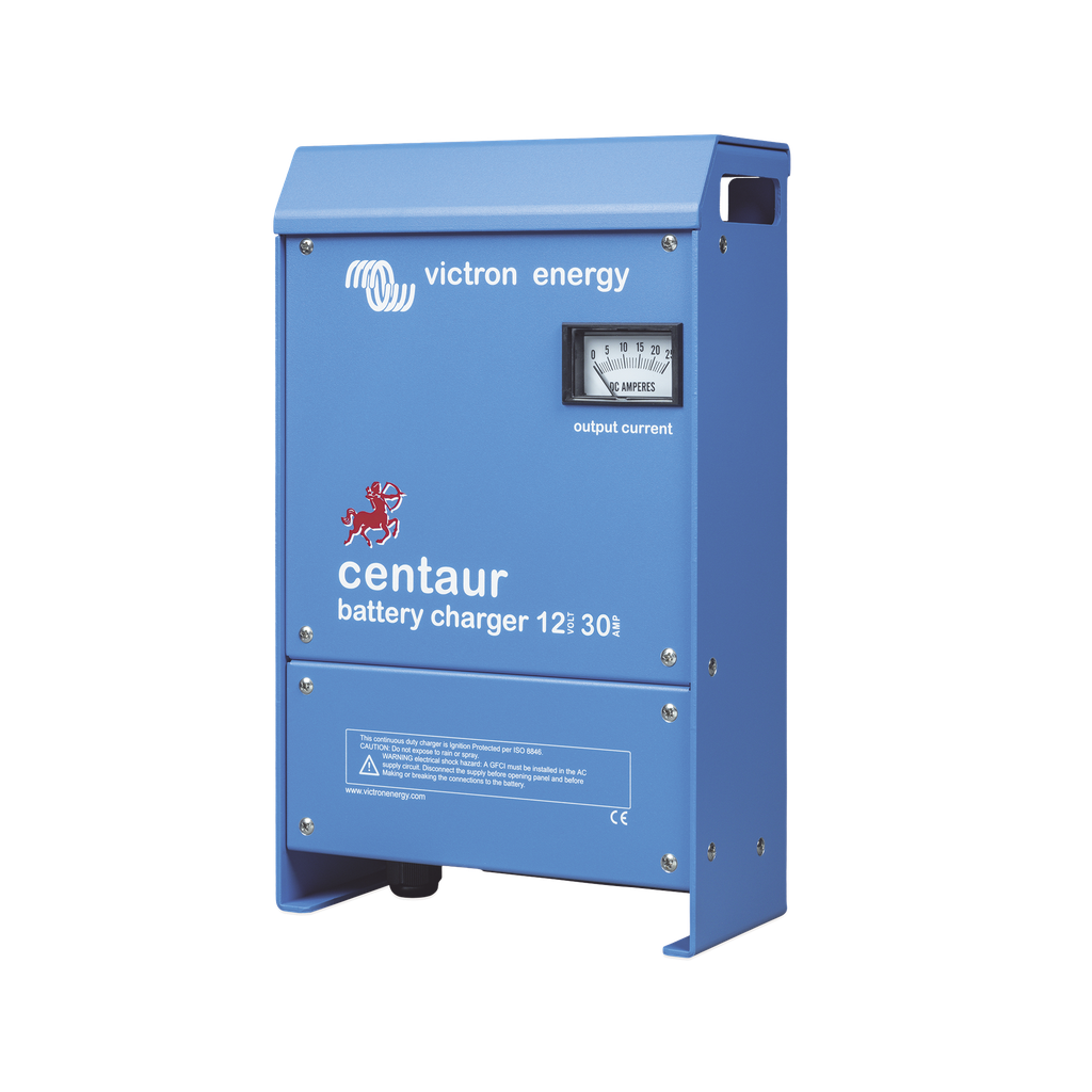 Cargador de Batería Centaur / Tecnología de Alta Frecuencia / Modelos 12-24 VDC / Carga 3 Etapas / 3 Salidas / Protección IP21