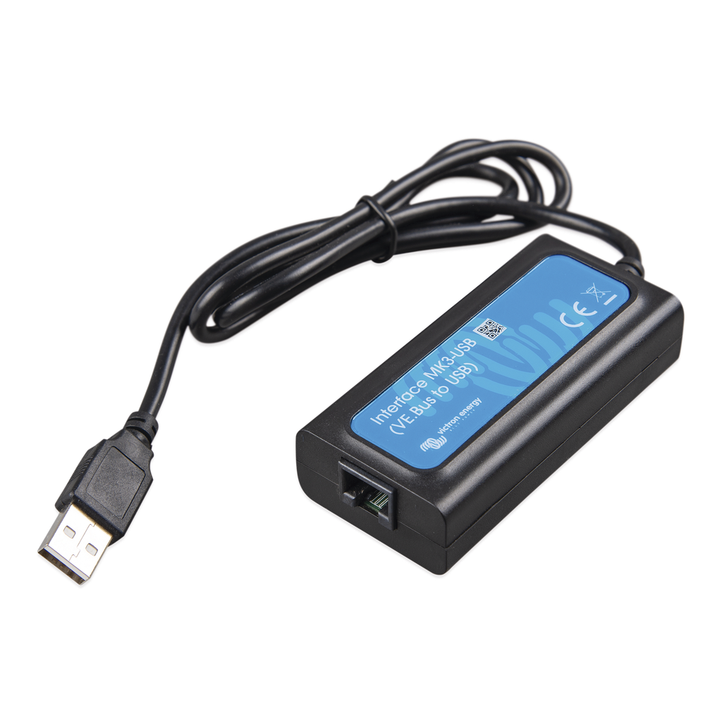 Interfaz MK3 a USB para configurar MultiPlus, MultiPlus-II y Quattro