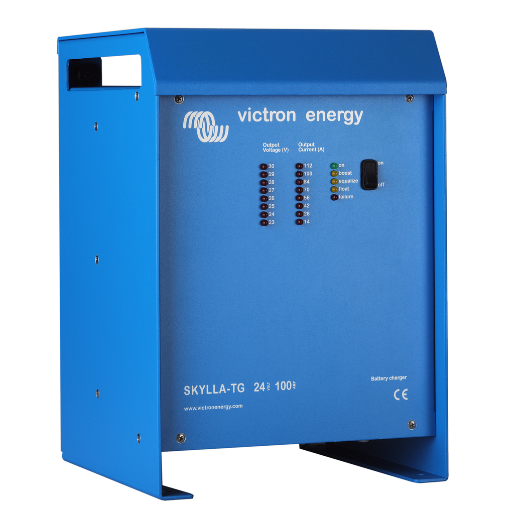 [CSIP6524/35] Skylla-TG 24/100 / Cargador de Baterías para Ambientes Marinos 24 V, 100 A / Bancos de 500 a 1000 Ah