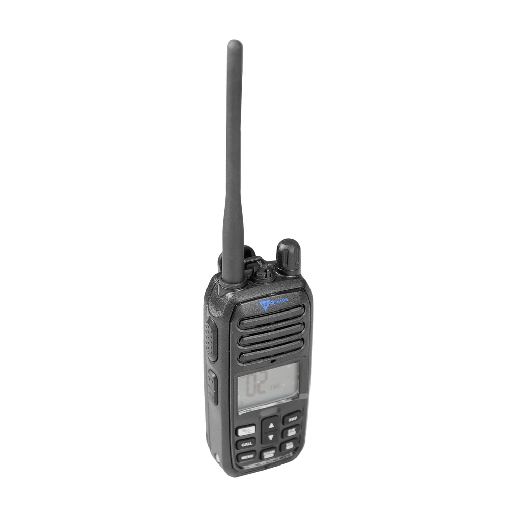 [TXM52] Radio Portátil Marino TXM52 / Sumergible IP67 / Luz Activada por Agua / NRC Reducción de Ruido / Dual-Watch / 5W de Potencia / FM (F3E)