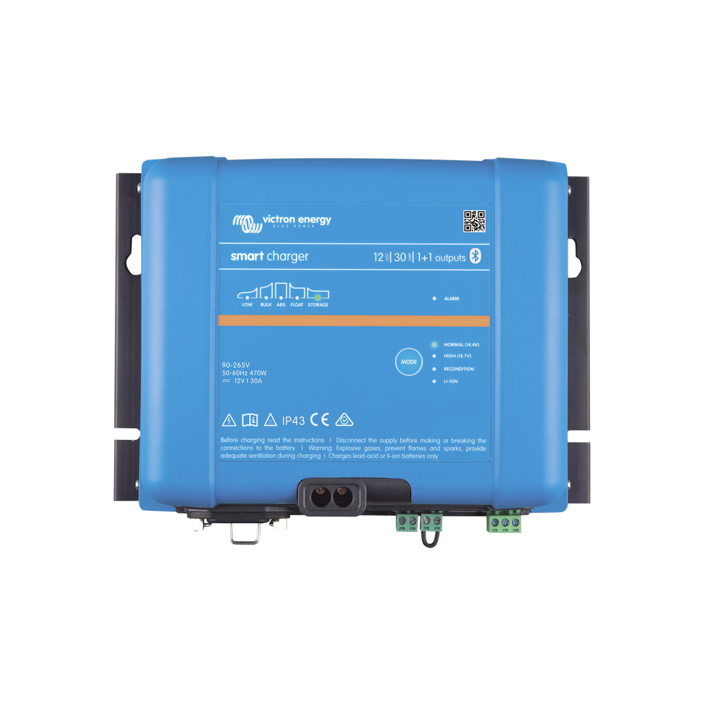 Phoenix Smart IP43 12/30 / Cargador de Baterías 12V, 30A / Para Ambientes Marinos y Terrestres. /  Para baterías de Plomo y Litio