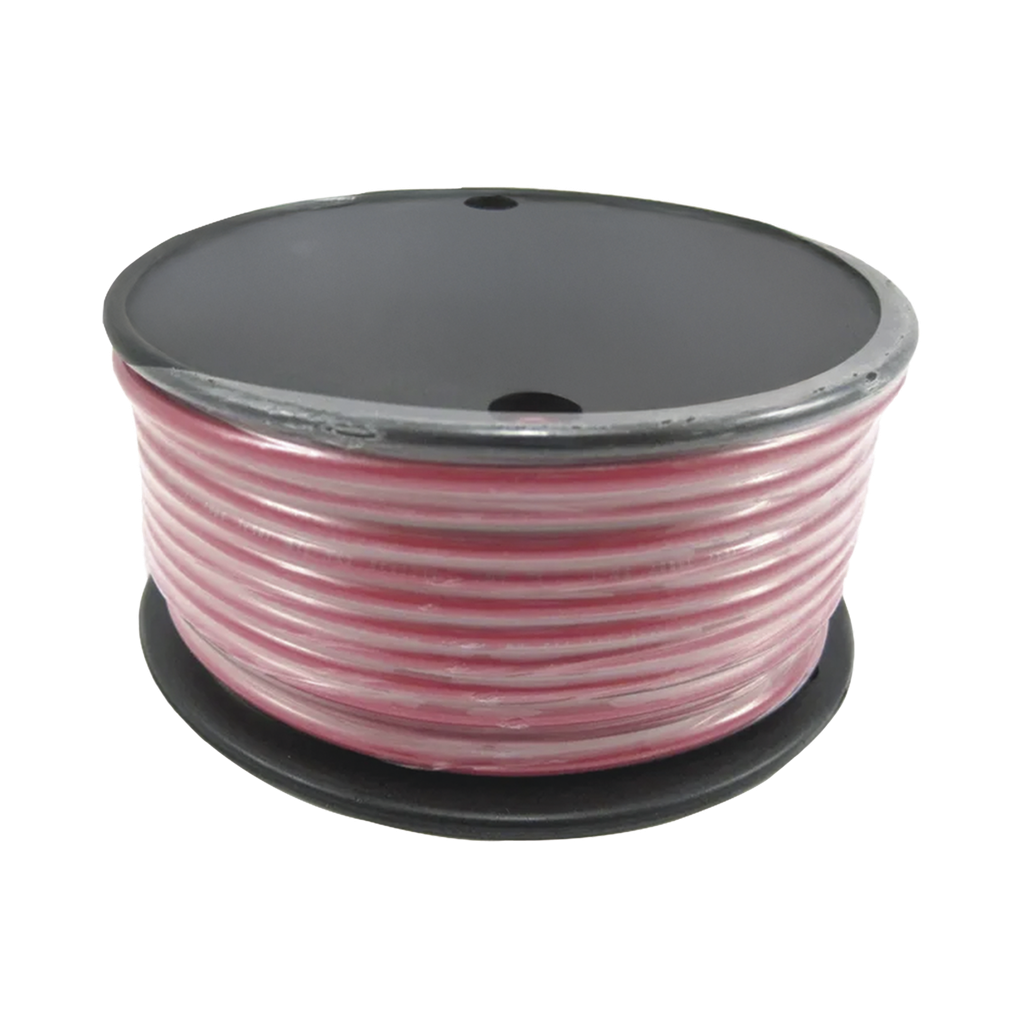 Rollo de cable garado marino calibre 12 en color rojo de 250 pies (76.2 m).