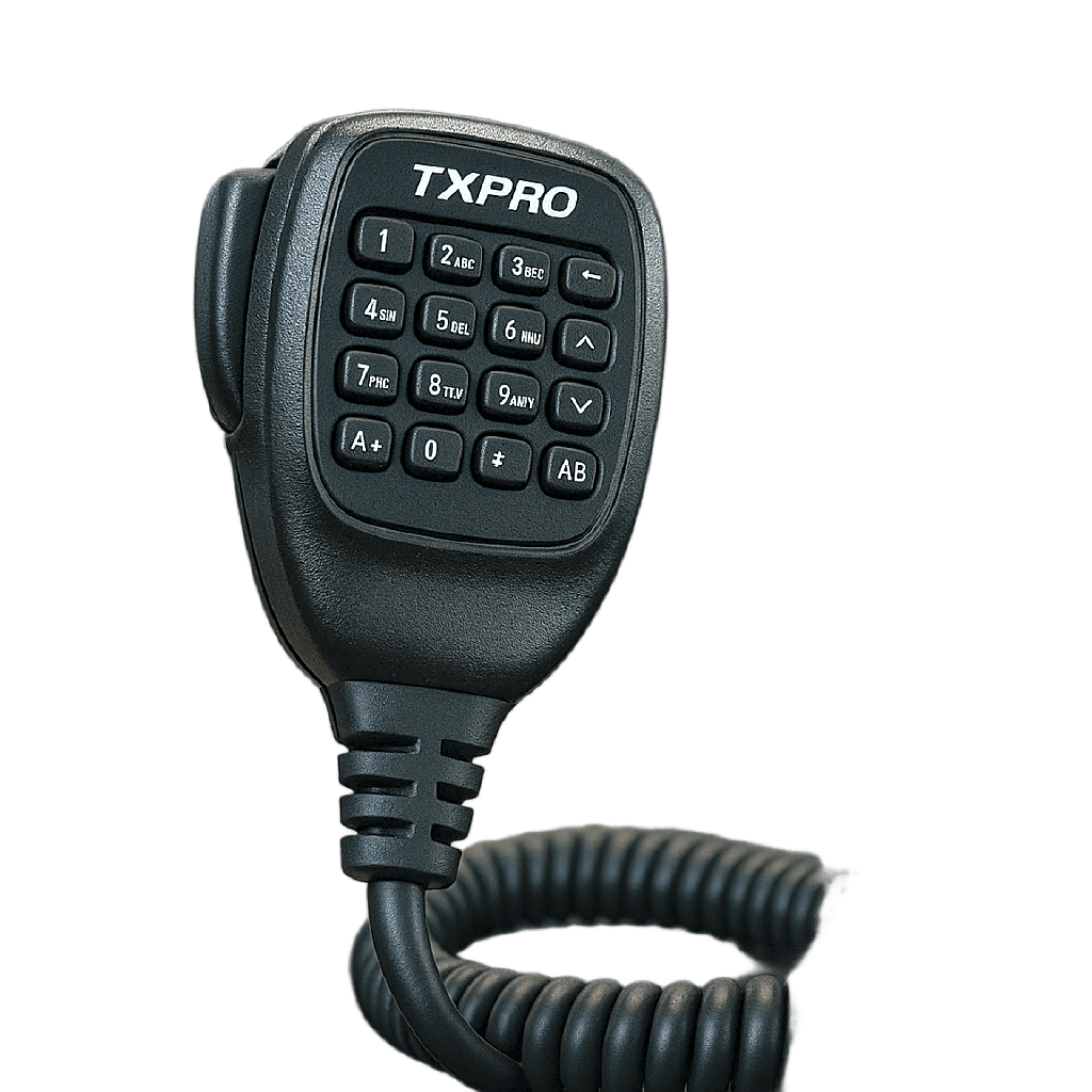 [TXM9600MIC] Micrófono bocina con DMTF para radio TXM9600