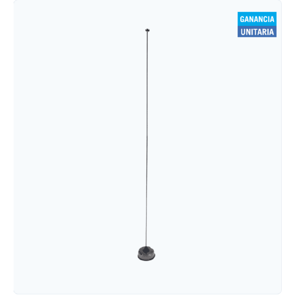 [TXAM121] Antena Movil Ajustable en Campo, Rango de Frecuencia 118-940 MHz.