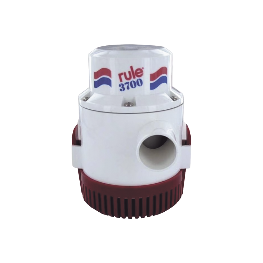 [15A] Bomba sumergible de achique de 3700 galones por hora a 32 Volts de corriente directa.