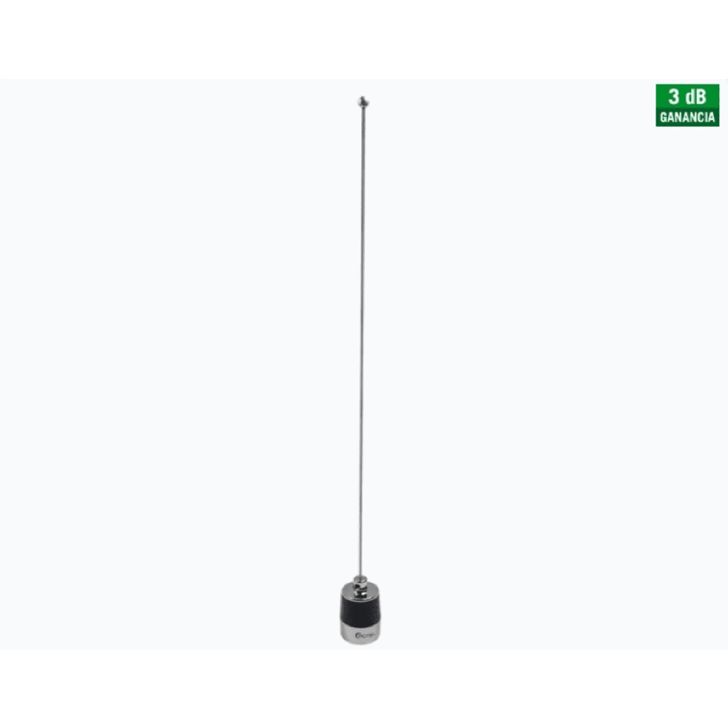 [TXAM5800] Antena Móvil VHF, Rango de Frecuencia 144-174 MHz, Ganancia 3.0 dBi