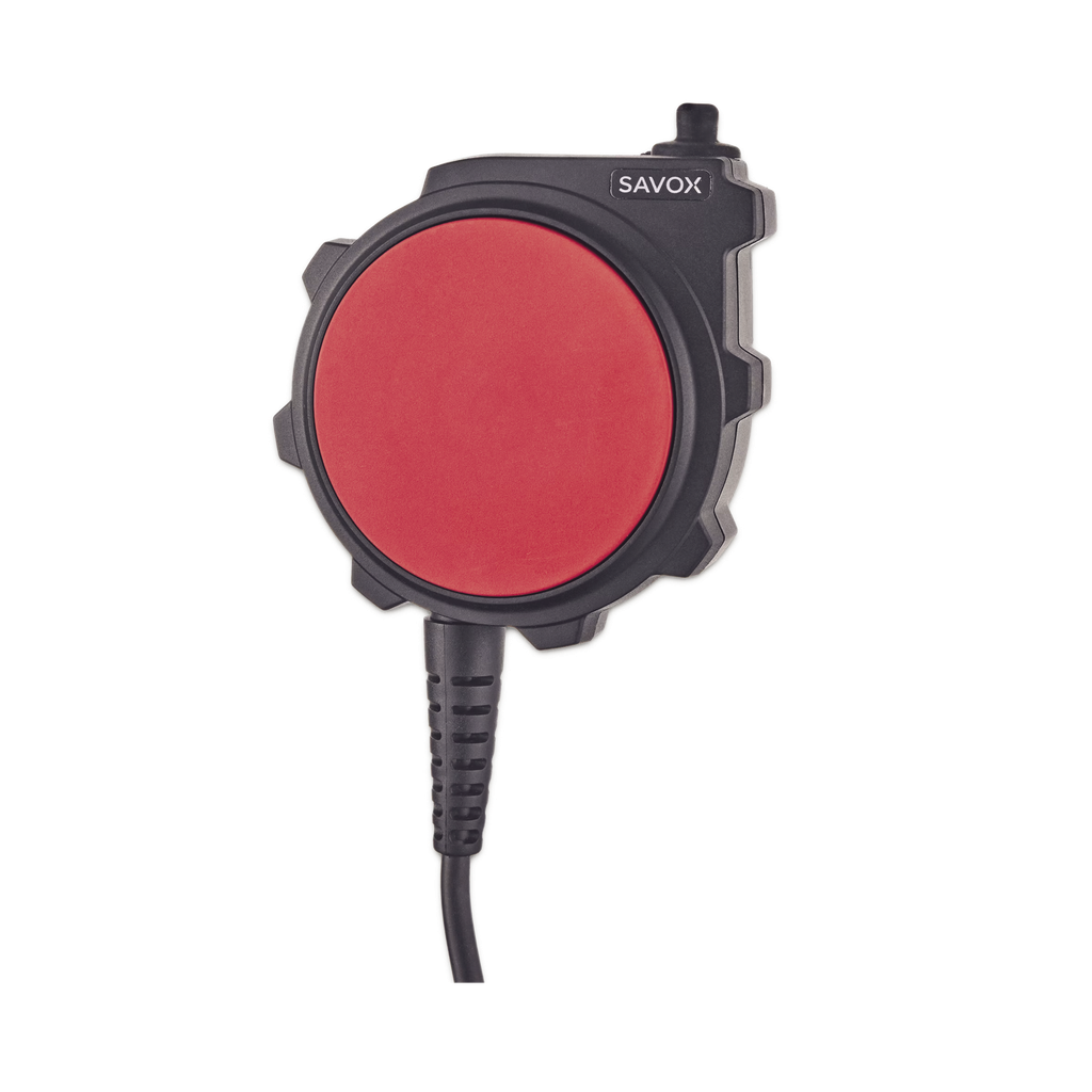 [C-C440] Unidad de Control PTT Savox C-C440 / Compatible con Radio de Dos Vías / Botón PTT Extra Grande / Soporte para Cascos Savox / IP66-IP67 / Botón de Emergencia Opcional