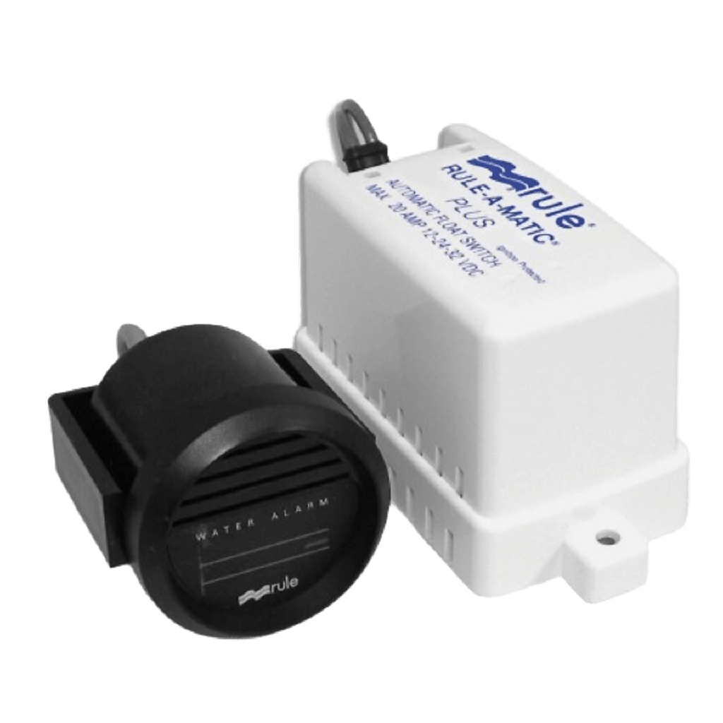 Alarma de Agua Alta para Sentina / Libre de Mercurio / Resistente a la Abrasión / Cable Bloqueado Grado Marino / Sellos Herméticos / 28 de Cable Calibre 14 / 2 Años de Garantía