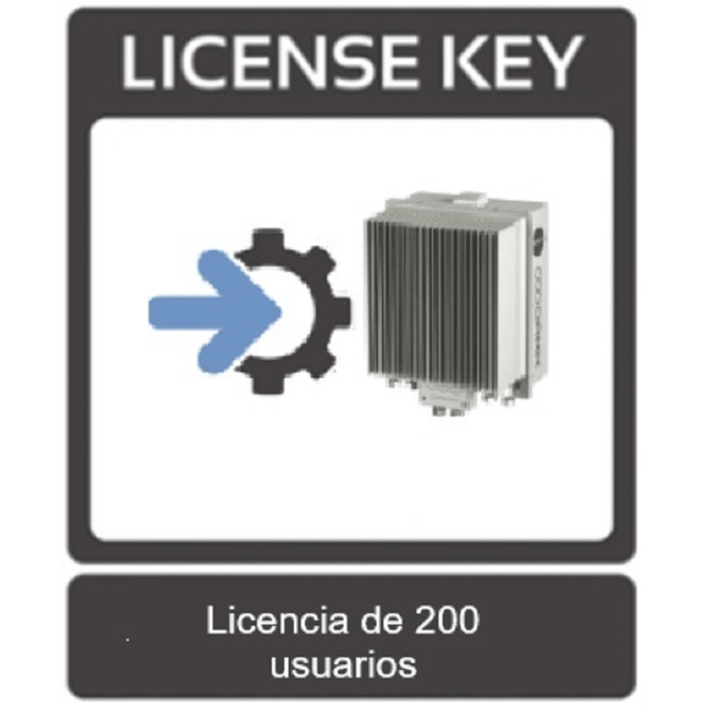 Licencia de 200 usuarios para Estación base BS422