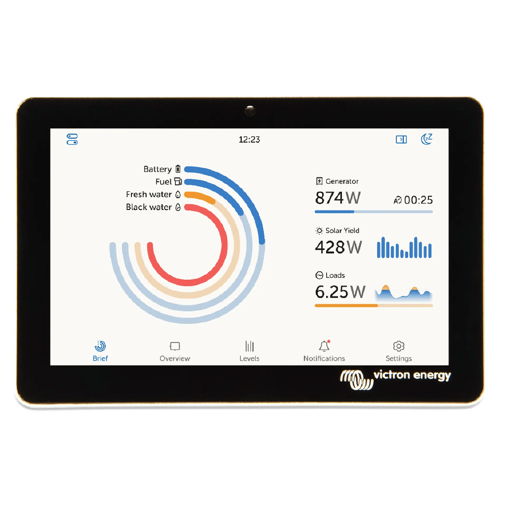 GX TOUCH 50 / Pantalla para CERBO S GX / Monitoreo Remoto para Sistemas Victron