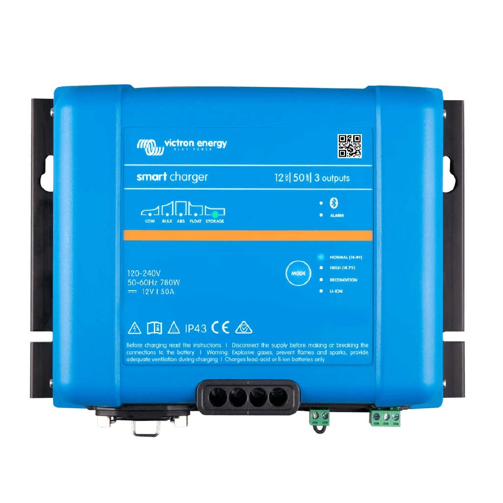 [PSIP4312/50] Phoenix Smart IP43 12/50 / Cargador de Baterías 12V, 50A / Para Ambientes Marinos y Terrestres. /  Para baterías de Plomo y Litio