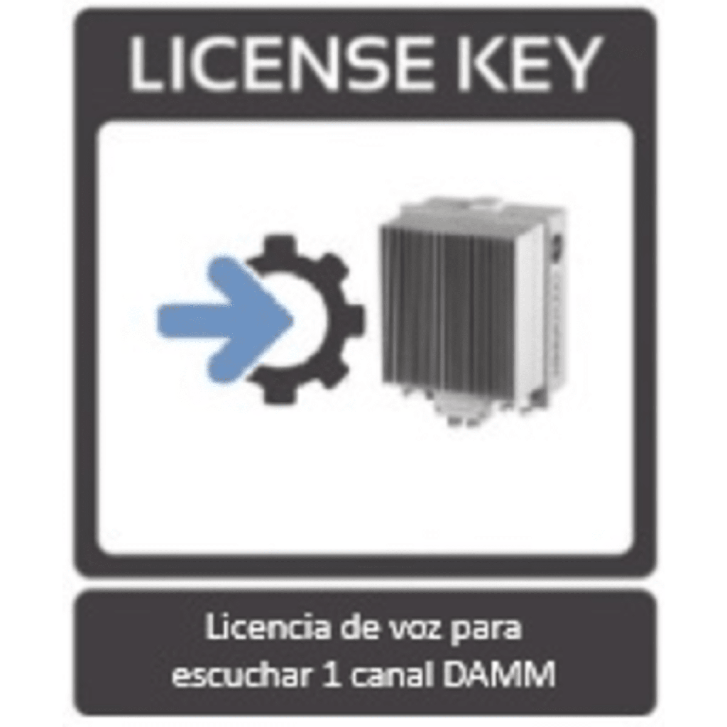 [TFDLAPI0CL] Licencia de voz para escuchar 1 canal en sist. DAMM