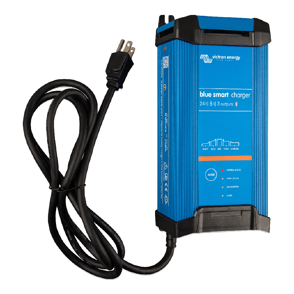 [BSIP2224/16] Blue Smart IP22 24/16(1) / Cargador de Baterías 24V, 16A / Para Ambientes Marinos y Terrestres. /  Bancos de 110 a 210 Ah