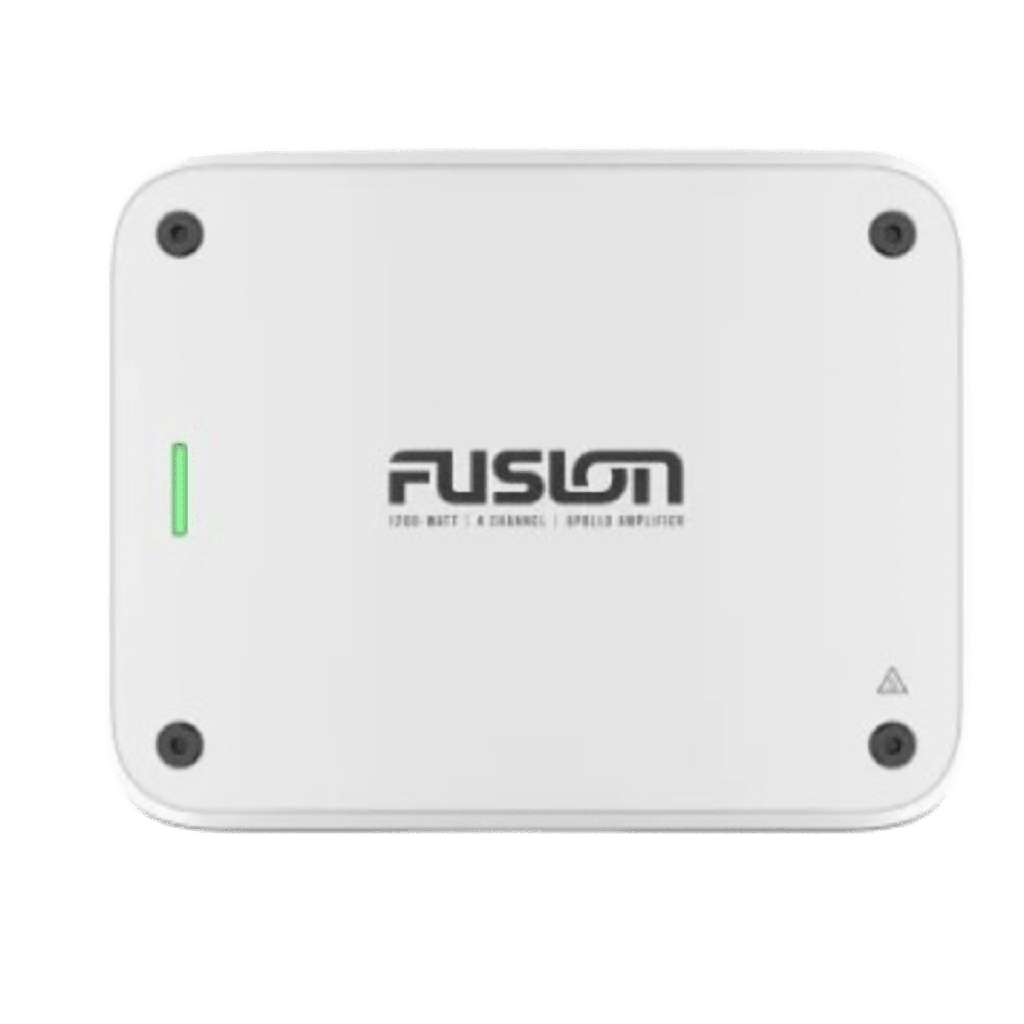 Amplificador Marino / 4 canales / Protección Eléctrica / 150 watts RMS por canal / Diseño True-Marine? / Placas de Circuito con Revestimiento Conformal / Soportes de Montaje Incluidos / Indicadores LED de Estado