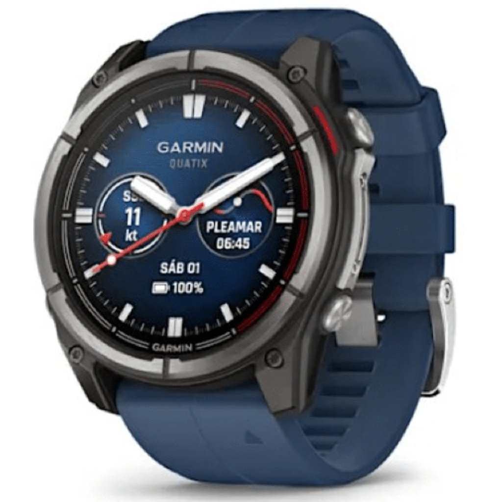 Smartwatch Garmin Fenix 7 / Pantalla AMOLED 1.4 / GPS Multibanda / Resistencia al Agua 10 ATM / Batería Hasta 29 Días / Titanio y Cristal de Zafiro / 32 GB de Almacenamiento / Monitoreo de Salud Avanzado