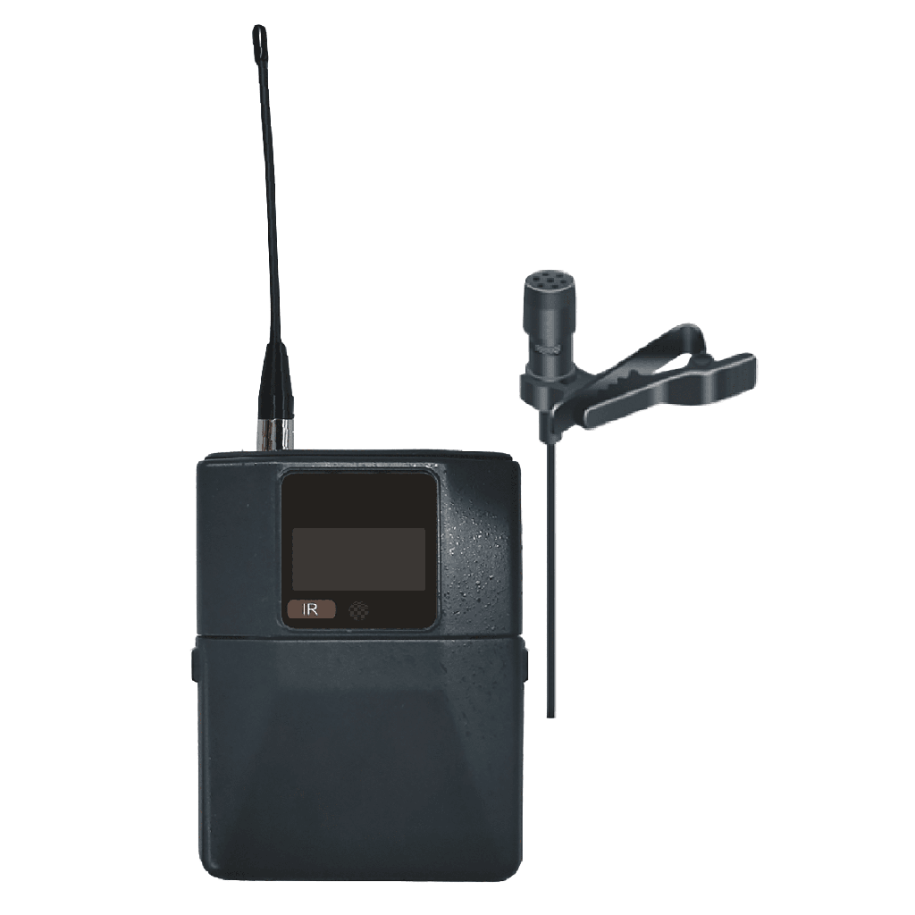 Micrófono de Solapa Digital Inalámbrico EP-59L / Condenser / Rango Frecuencia 540-590MHz y 640-690MHz / Modulación pi/4-DQPSK / Potencia Salida ?10dBm / Autonomía >10 Horas / OLED Display / Ajuste Potencia y Volumen / Fun