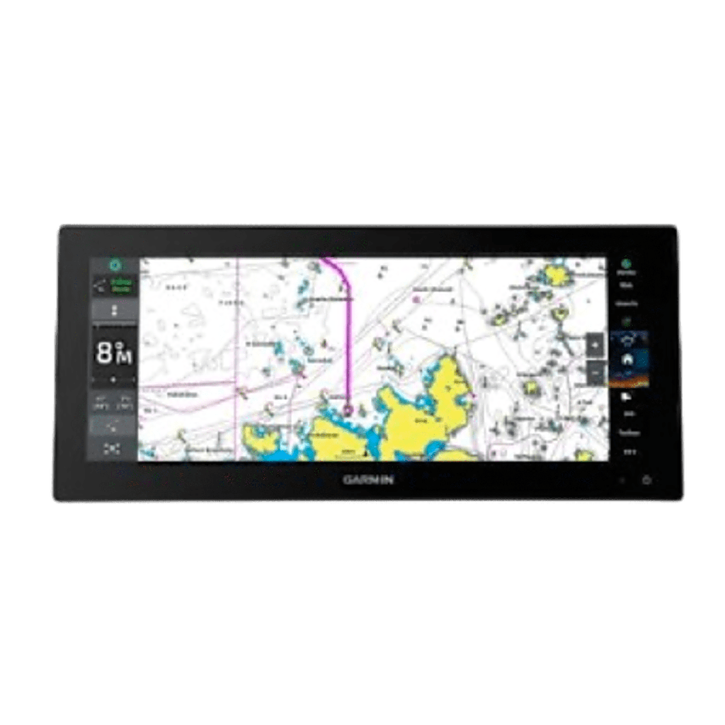 Plotter de Navegación GPSMAP 1523 xsv / Pantalla Táctil IPS Ultrapanorámica 14.5 / Resolución 1920x720 / GPS+GLONASS+Galileo 10 Hz / Sonda 1 kW con ClearVü y SideVü / Compatibilidad Panoptix LiveScope / IPX7 / N