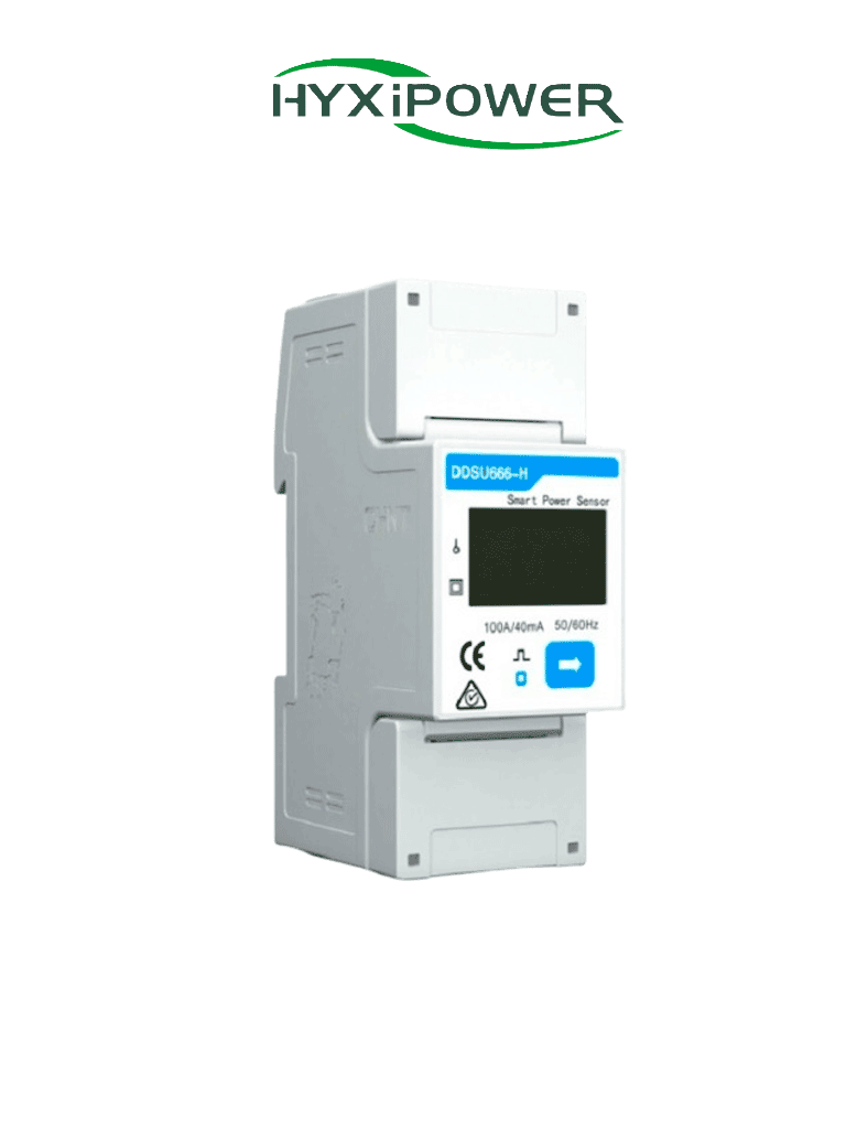 HYXIPOWER DDSU666 - Sistema de Gestión de Energía Inteligente / Protección IP51 / 100A #SOLAR #MCI1