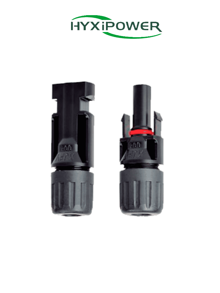 [EPL-01] HYXIPOWER EPL01 - Par de Conectores MC4 para Módulos Fotovoltaicos / Protección contra Agua / Resistencia contra la tensión / Conector Hembra - Macho #SOLAR #MCI1 #KITSOLAR