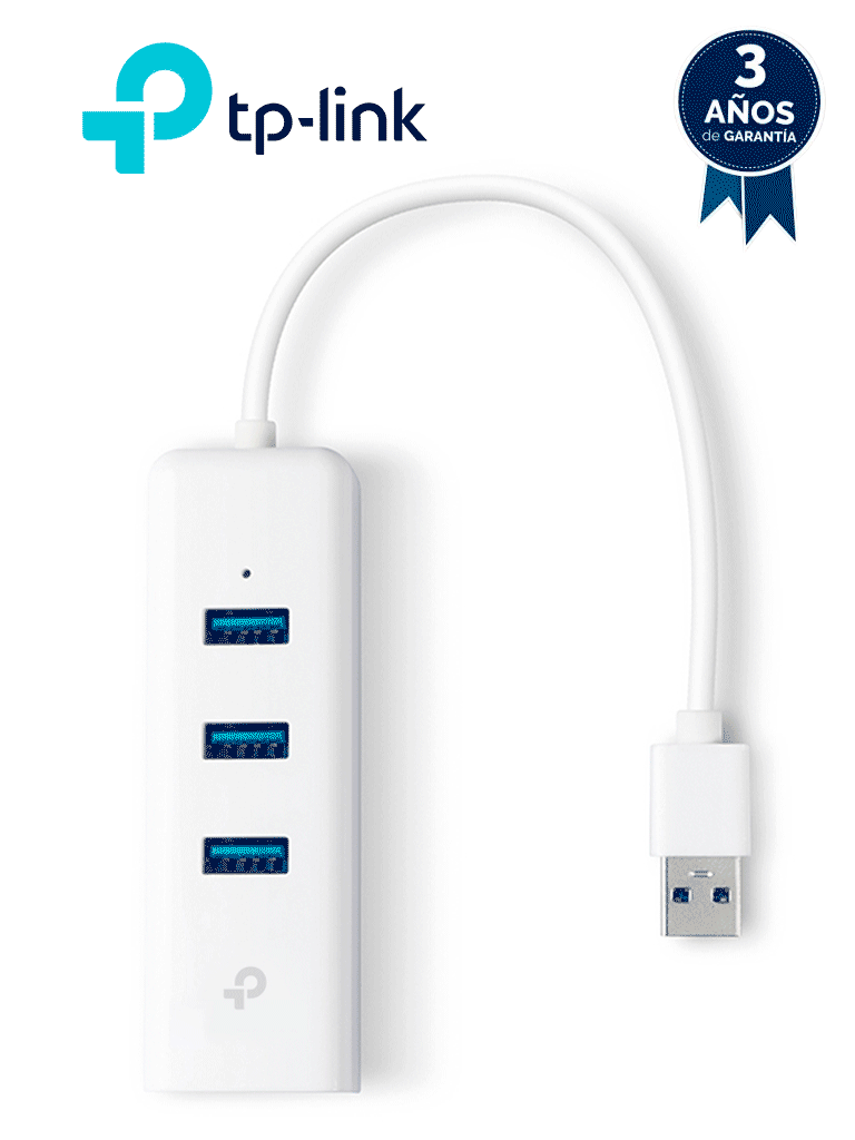 [UE330] TP-LINK - UE330 / Adaptador USB 2 en 1 / Hub 3 Puertos USB 3.0 / Adaptador Ethernet Gigabit