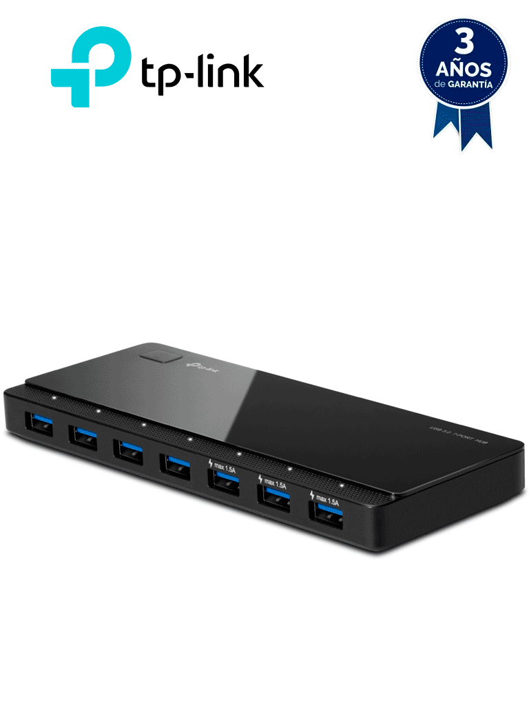 Adaptador HUB 3.0, con 7 puertos USB