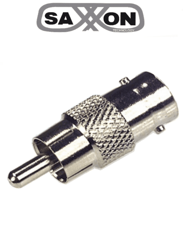 [PSUBR02] SAXXON PSUBR02 - Bolsa de 10 Conectores BNC Hembra a RCA Macho/