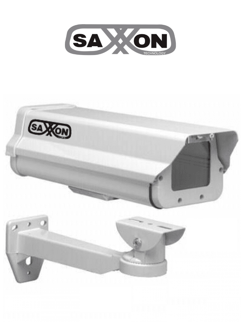 [HO605&BR205] SAXXON HO605&BR205 - Gabinete blanco tipo FLIP-OPEN / Medida 14.2 x 11.5 x 37 CM / Incluye soporte / Largo